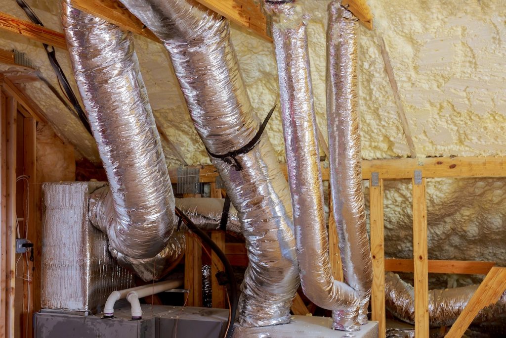Here's Why Your Air Conditioner Isn't Working 6 A home's interior air duct system.